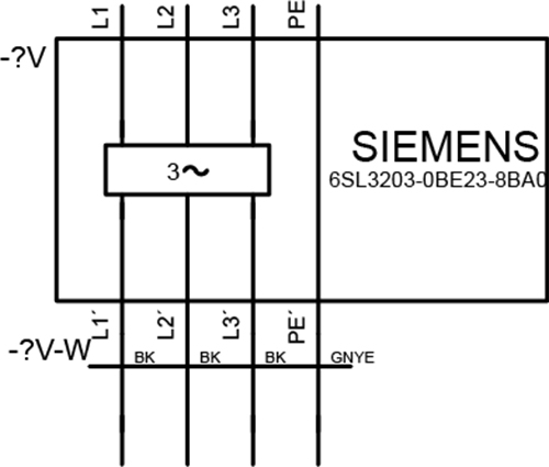 6SL3203-0BE23-8BA0 SIEMENS Казахстан