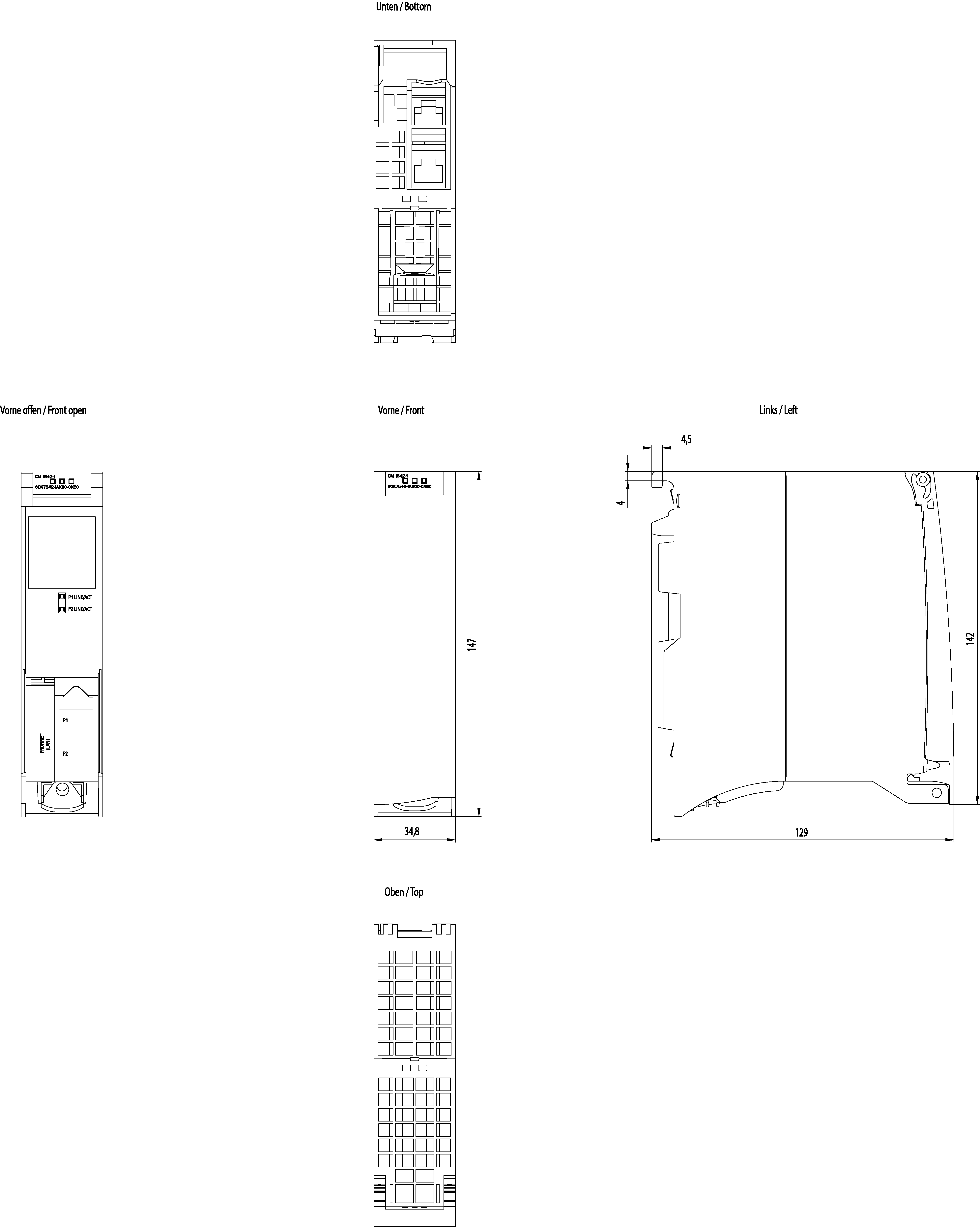 6GK7542-1AX00-0XE0 SIEMENS Казахстан