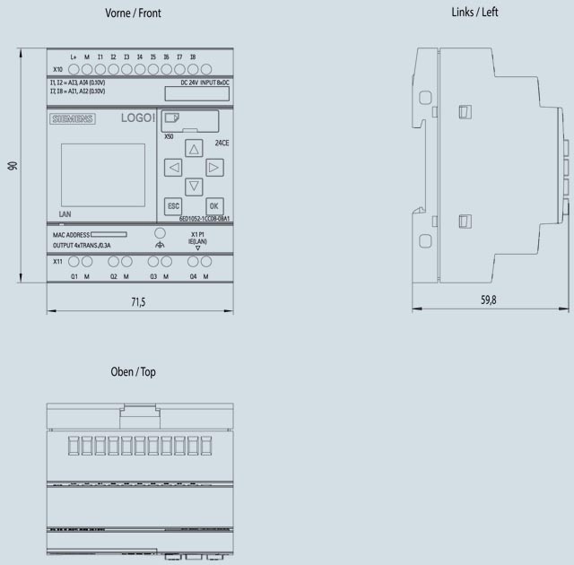 6ED1052-1CC08-0BA1 SIEMENS Казахстан