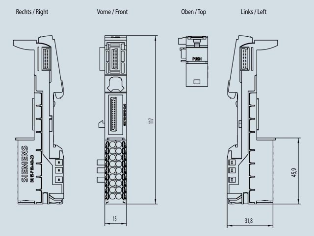 6ES7193-6BP00-0DA0 SIEMENS Казахстан