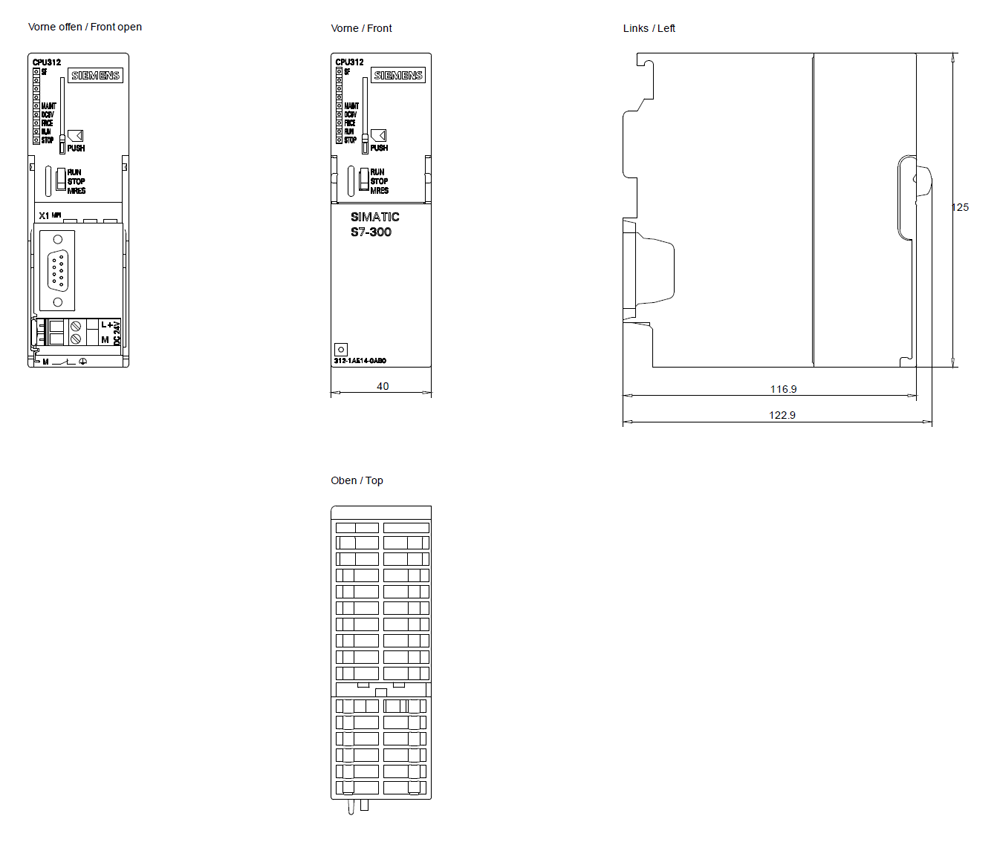 6ES7312-1AE14-0AB0 SIEMENS Казахстан