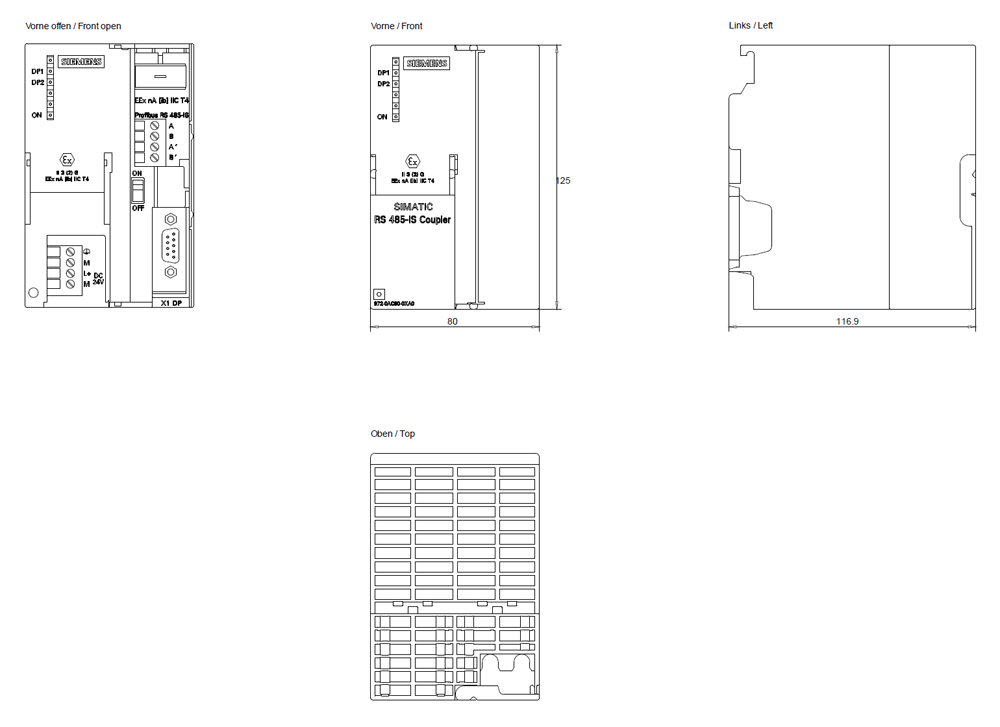 6ES7972-0AC80-0XA0 SIEMENS Казахстан