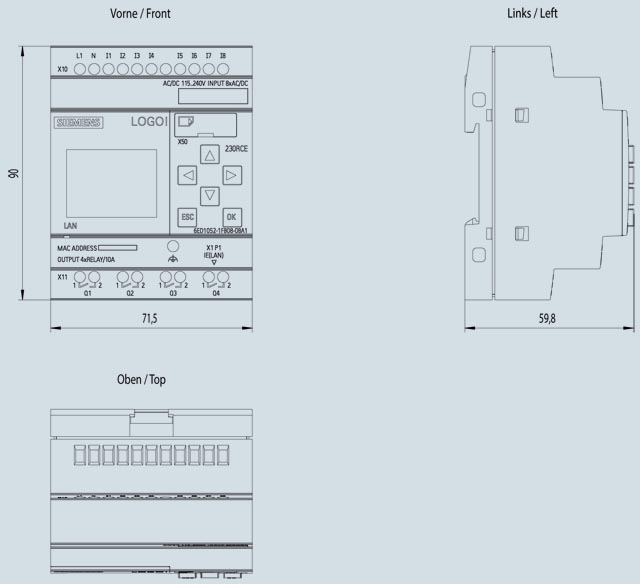 6ED1052-1FB08-0BA1 SIEMENS Казахстан