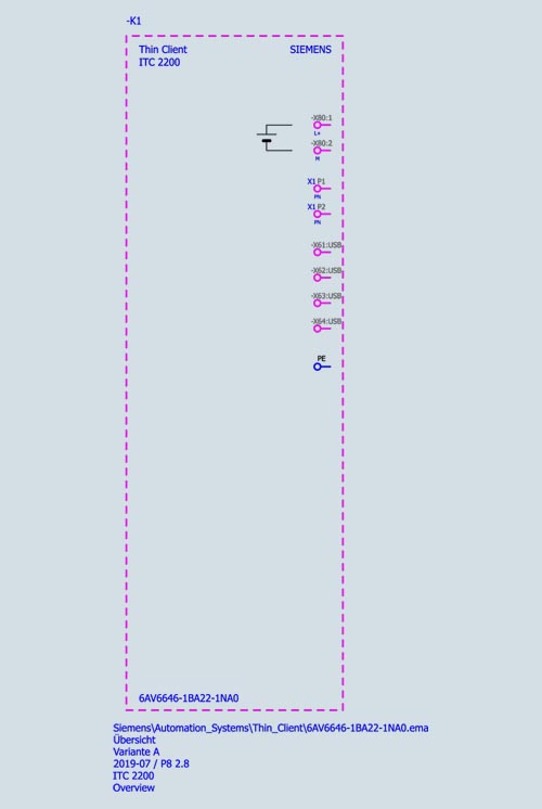 6AV6646-1BA22-1NA0 SIEMENS Казахстан