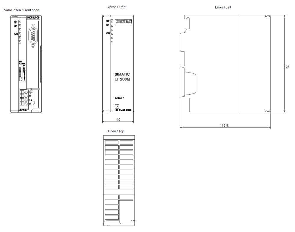 6ES7153-1AA03-0XB0 SIEMENS Казахстан