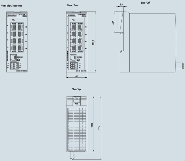 6GK5208-0BA00-2TB2 SIEMENS Казахстан