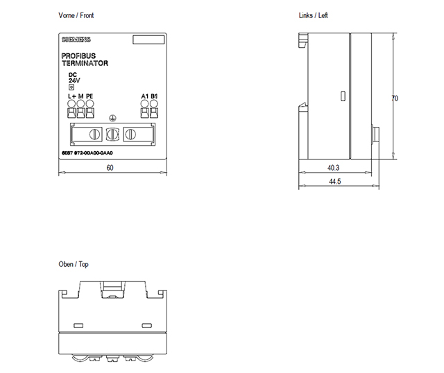 6ES7972-0DA00-0AA0 SIEMENS Казахстан