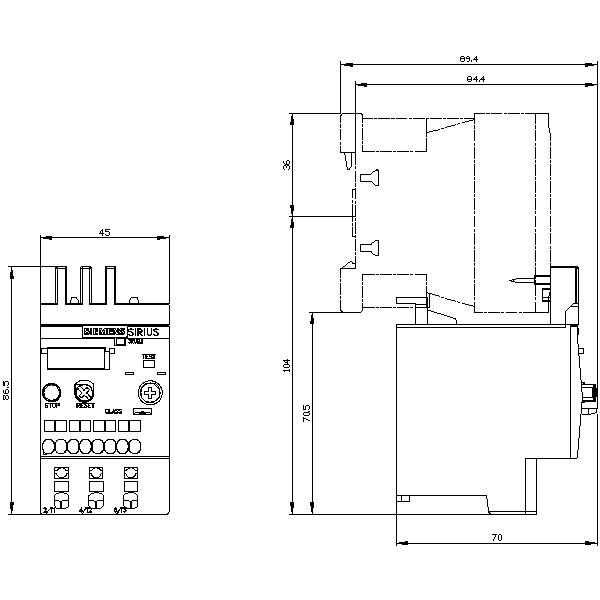 3RU2116-1JC0 SIEMENS Казахстан