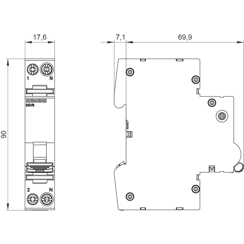 5SV6016-7GV10 SIEMENS Казахстан