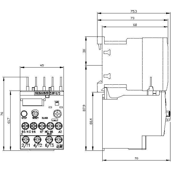 3RU2116-1JB0 SIEMENS Казахстан