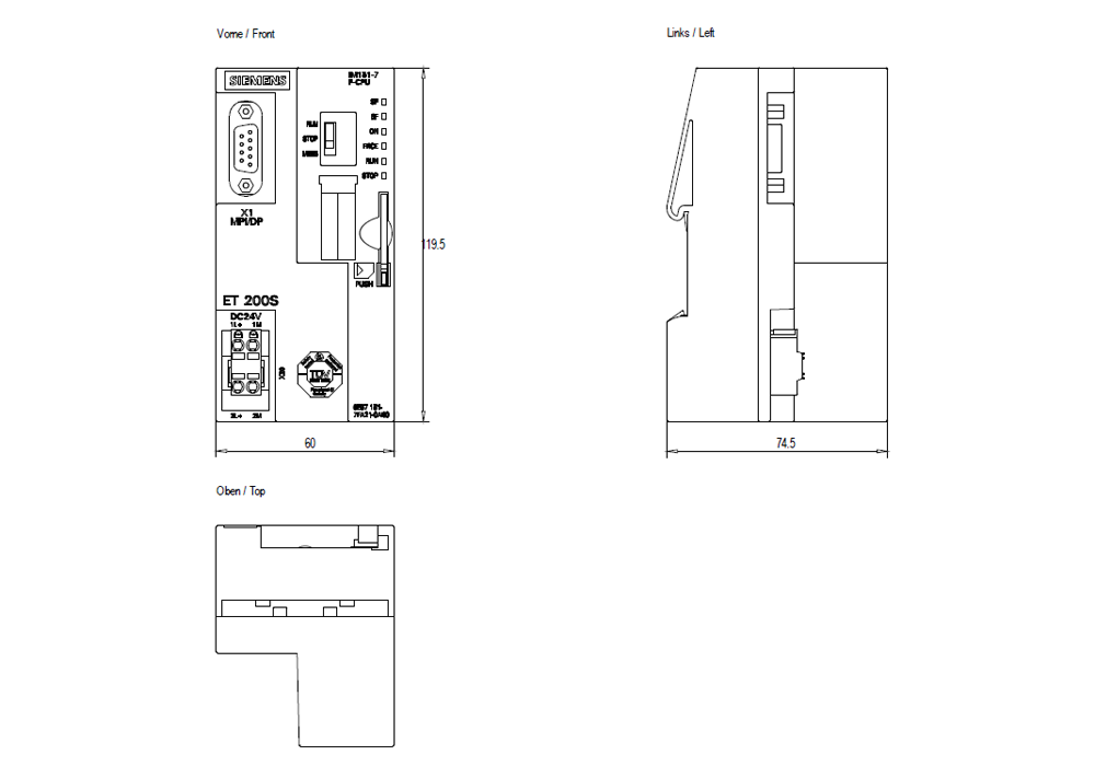 6ES7151-7FA21-0AB0 SIEMENS Казахстан