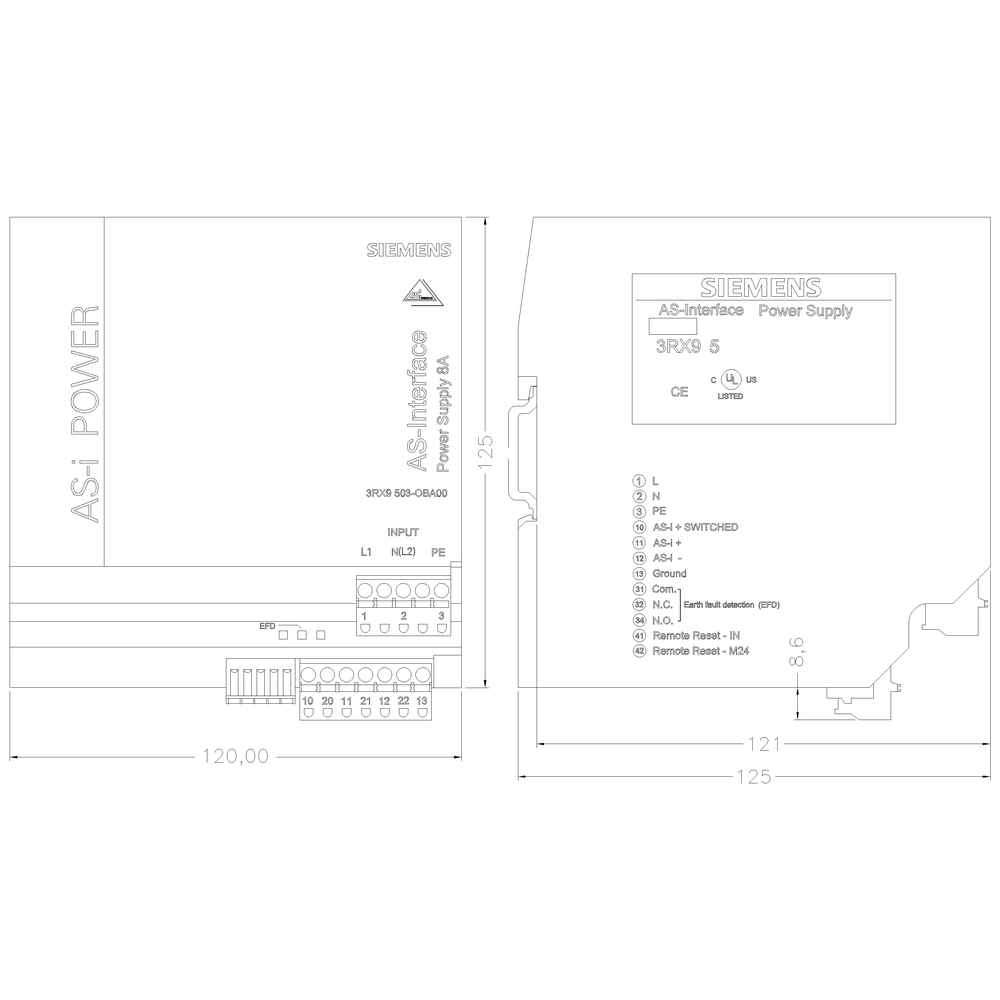 3RX9503-0BA00 SIEMENS Казахстан