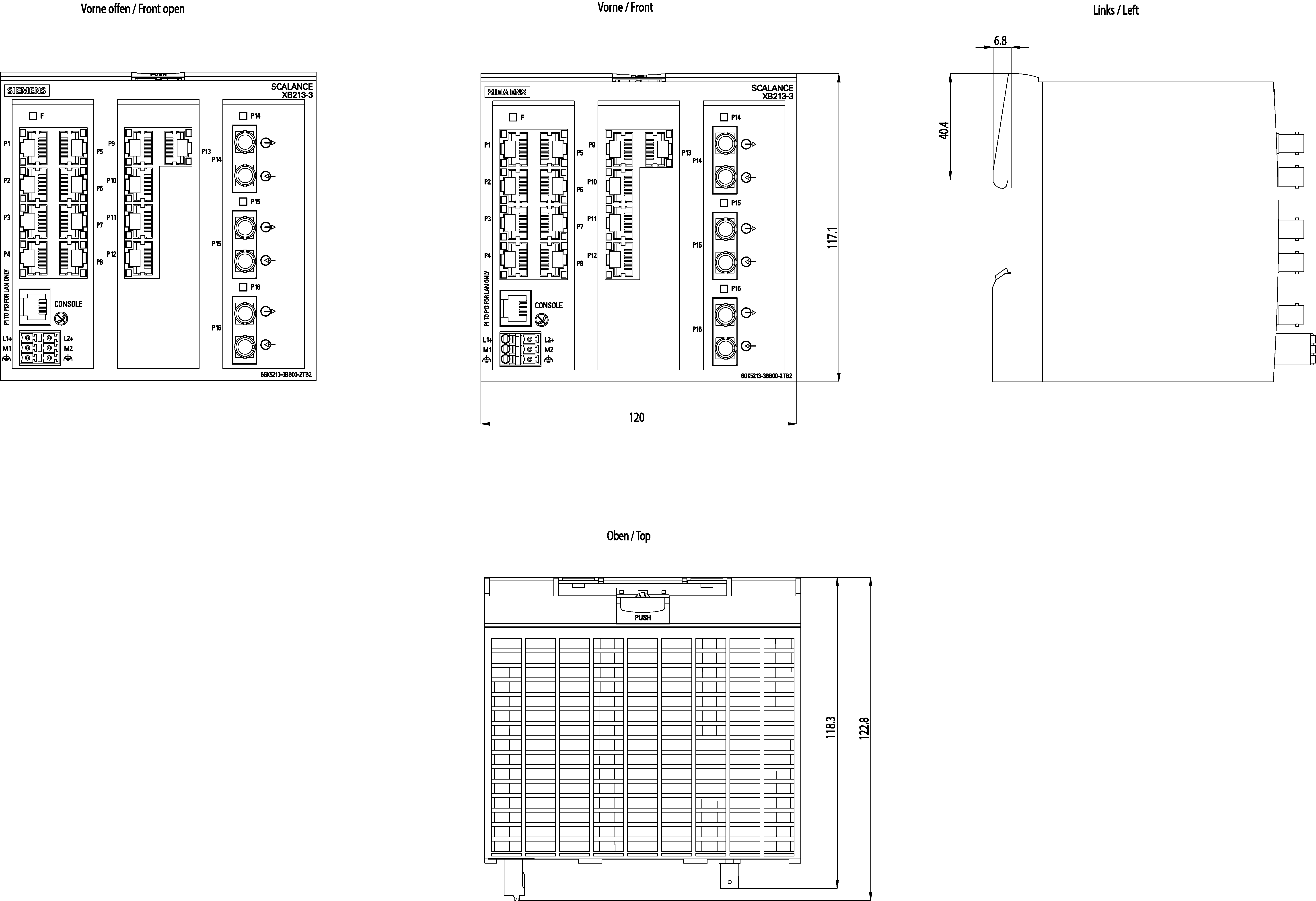6GK5213-3BB00-2TB2 SIEMENS Казахстан