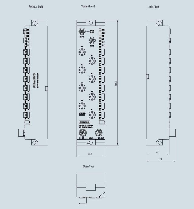6ES7143-6BH00-0BB0 SIEMENS Казахстан