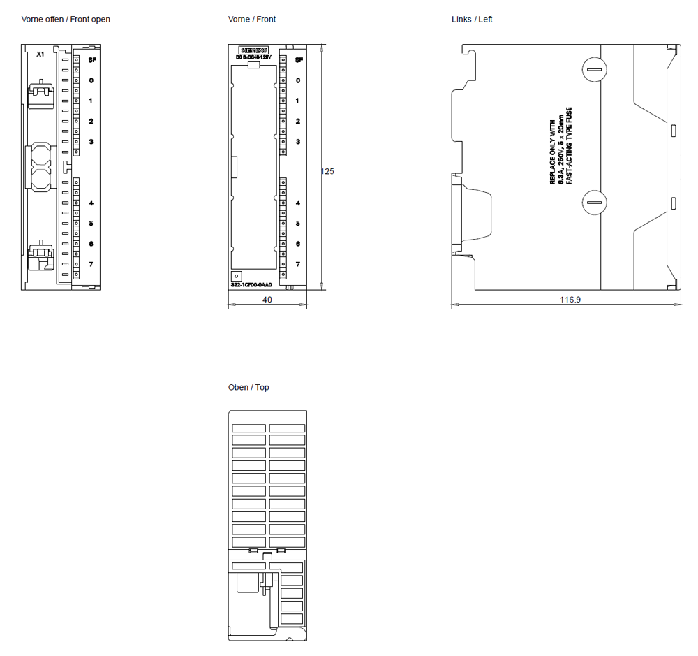 6ES7322-1CF00-0AA0 SIEMENS Казахстан