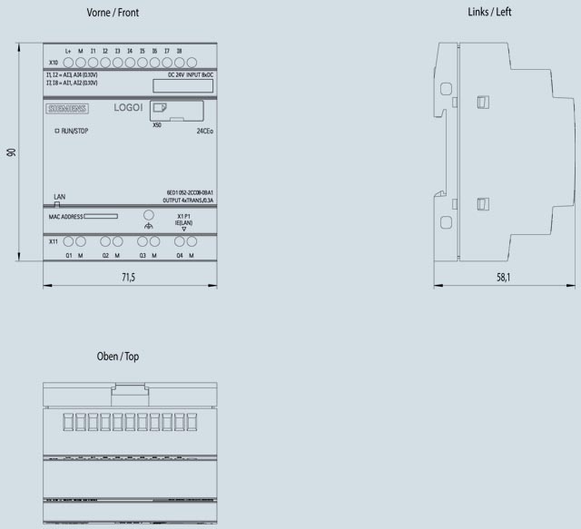 6ED1052-2CC08-0BA1 SIEMENS Казахстан